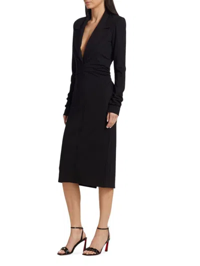 Shop Gauge81 Women's Moata Blazer Midi Dress In Black