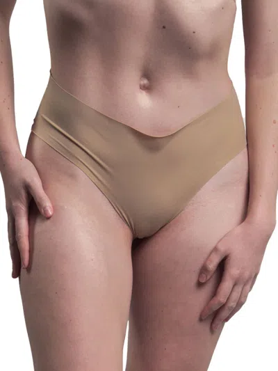 Shop Nude Barre Women's Solid Bikini Briefs In 7am Beige