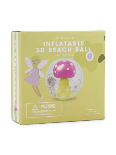 Shop Sunnylife Mima The Fairy 3d Inflatable Beach Ball In Neutral