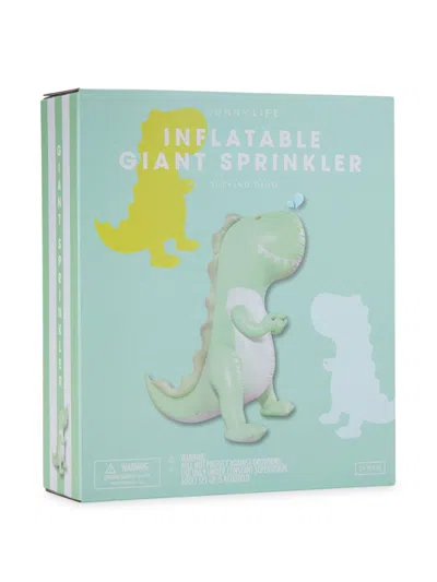 Shop Sunnylife Surfing Dino Inflatable Giant Sprinkler In Neutral
