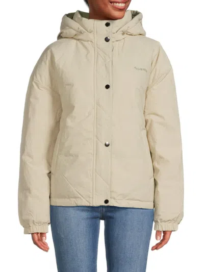 Shop All Fenix Women's Reversible Puffer Jacket In Sage Tan