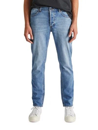Shop Neuw Denim Men's Ray High Rise Straight Leg Jeans In Blue