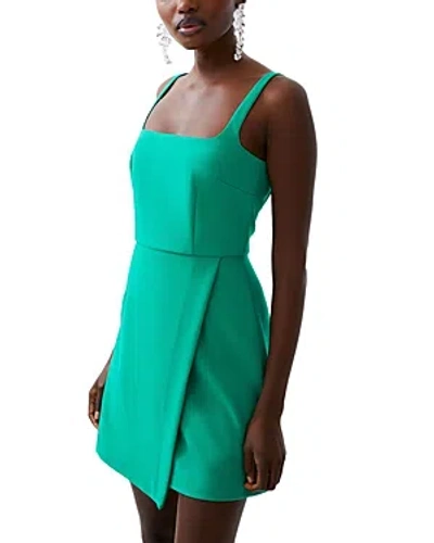 Shop French Connection Whisper Sleeveless Mini Dress In Jelly Bean