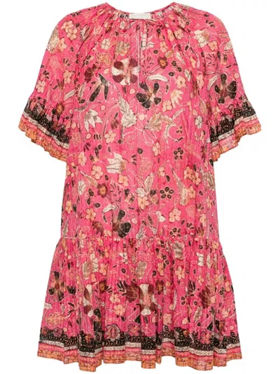 Shop Ulla Johnson Maile Dress In Pink