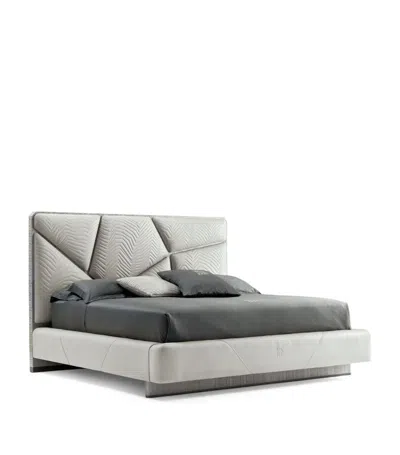 Shop Giorgio Collection Moonlight King Size Bed In Grey