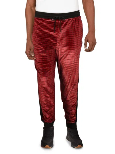Shop Inc Mens Velour Striped Sweatpants In Multi