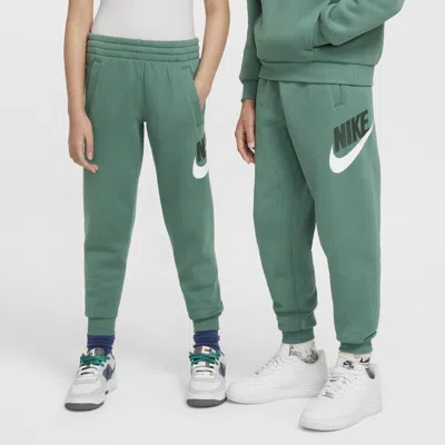 Shop Nike Club Fleece Big Kids' Jogger Pants In Green