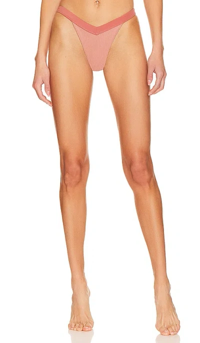 Shop Tularosa Costa Bottom In Rose