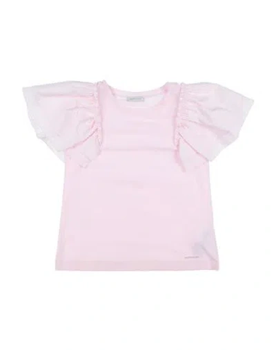 Shop Monnalisa Toddler Girl T-shirt Pink Size 5 Cotton, Elastane