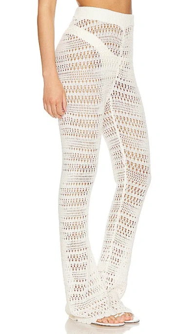 L*space Holden High-rise Pants In Cream
