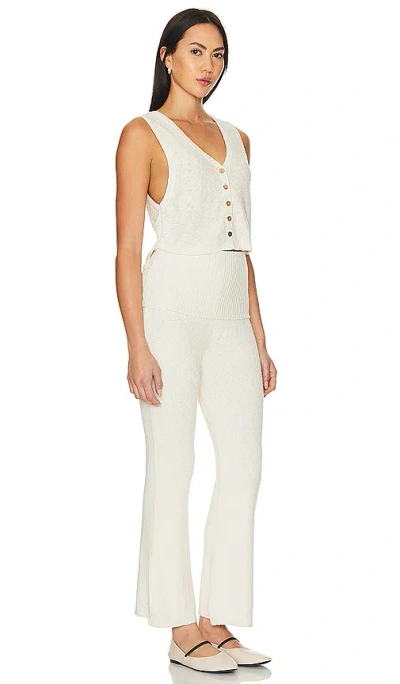 Shop Free People X Free-est Ruby Sweater Pant Set In White