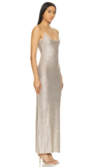 Lovers & Friends Rossa Maxi Dress In Champagne