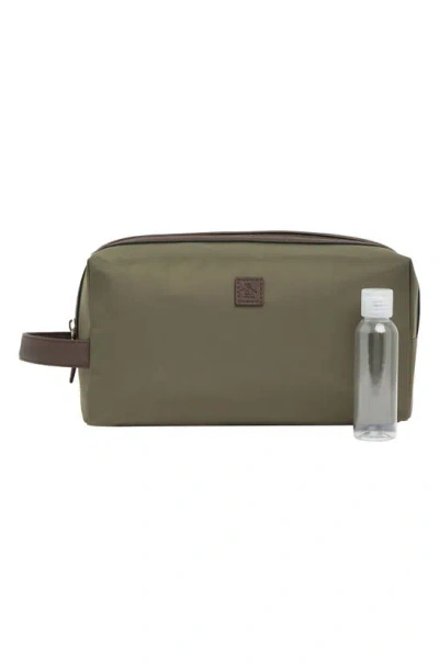 Shop Original Penguin Travel Dopp Kit In Olive