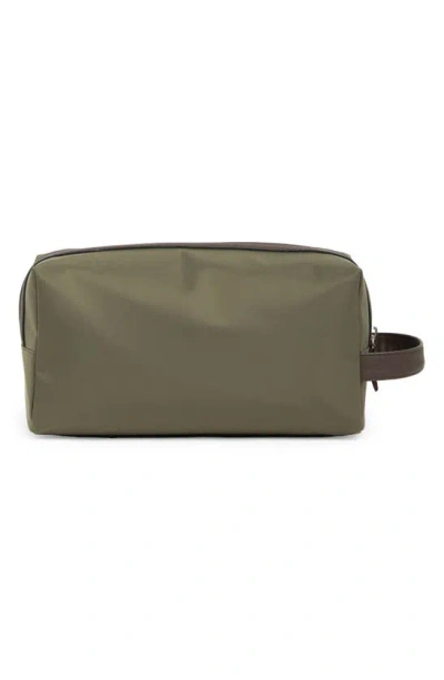 Shop Original Penguin Travel Dopp Kit In Olive