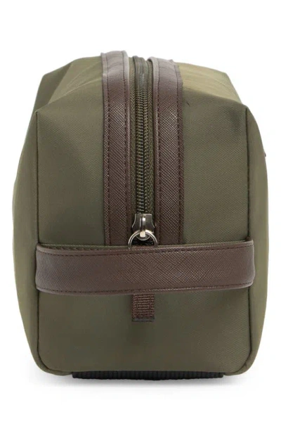 Shop Original Penguin Travel Dopp Kit In Olive