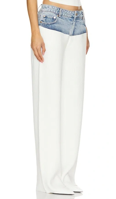 Ser.o.ya Chani Pant In White & Coastline