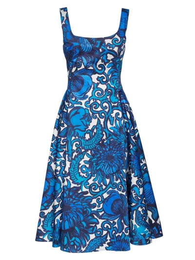 Shop La Doublej Women's Sophia Dress In Blue