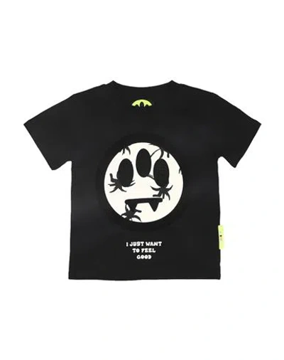 Shop Barrow Toddler Boy T-shirt Black Size 6 Cotton