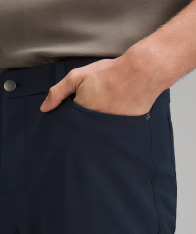 Lululemon Abc Skinny-fit 5 Pocket Pants 34l Warpstreme