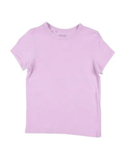 American Vintage Toddler Girl T-shirt Pink Size 5 Organic Cotton In Pink