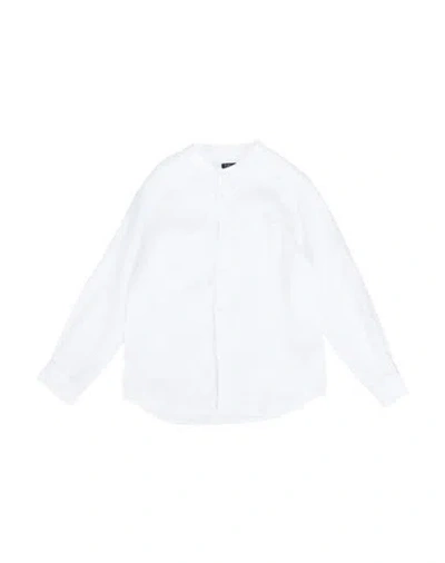 Shop Il Gufo Toddler Boy Shirt White Size 5 Linen