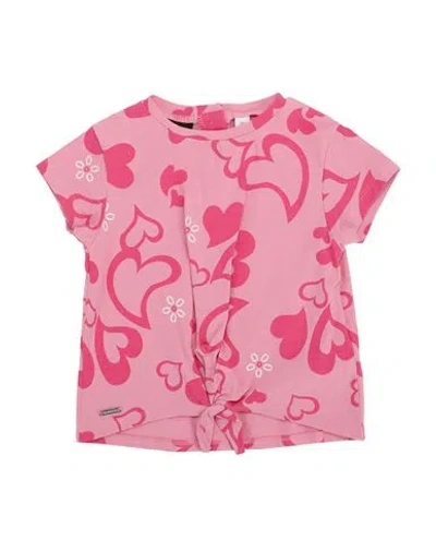 Shop Sarabanda Toddler Girl T-shirt Pink Size 3 Cotton, Elastane