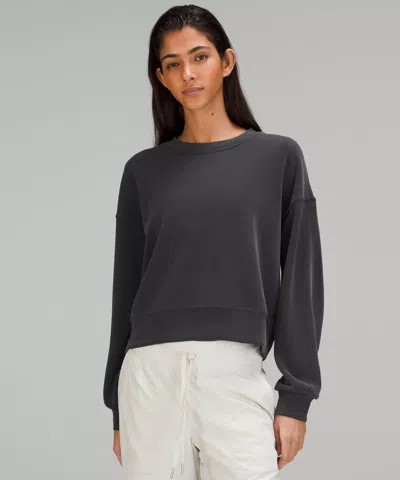 Shop Lululemon Softstreme Perfectly Oversized Cropped Crew