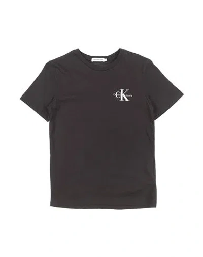 Shop Calvin Klein Jeans Est.1978 Calvin Klein Jeans Toddler Boy T-shirt Black Size 6 Cotton
