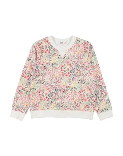 Shop Bonpoint Toddler Girl Sweatshirt Off White Size 6 Cotton