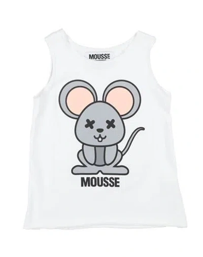 Shop Mousse Dans La Bouche Toddler Boy T-shirt White Size 4 Cotton