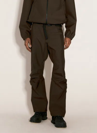 Shop Gr10k 3l Wr Arc Pants In Brown