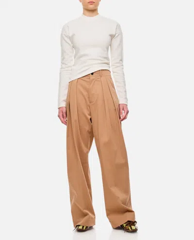 Plan C Oversize Pants In White