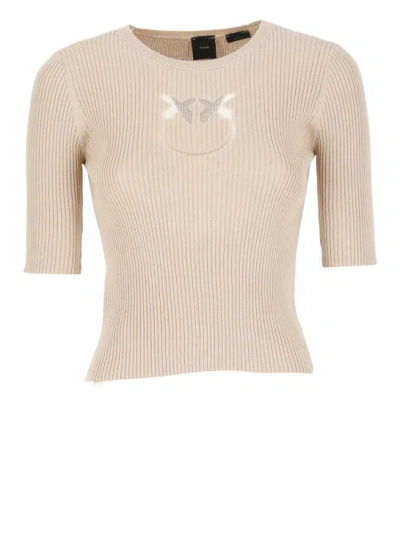Shop Pinko Tritone Sweater In Neutrals