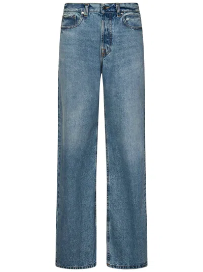 Shop Armarium Luke Jeans In Blu