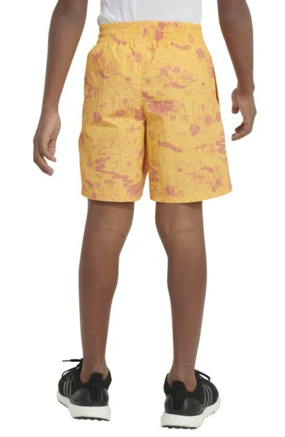 Shop Adidas Originals Kids' 24/7 Nylon Athletic Shorts In Semi Spark