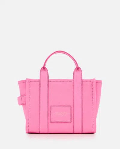 Shop Marc Jacobs The Small Leather Tote Bag In Pink