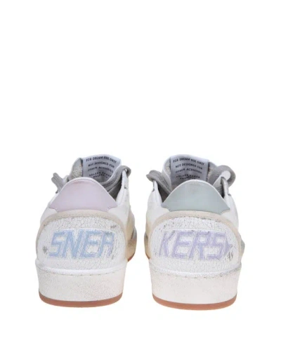 Golden Goose Ball-star Sneakers In White