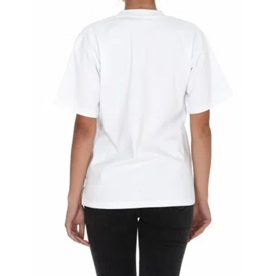 Shop Gcds Cotton Logo T-shirt In White