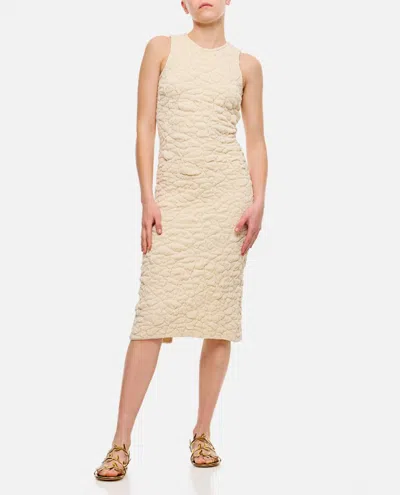 Shop Vitelli Crinkled Long Dress In White