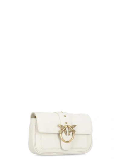 Shop Pinko Love One Simply Bag In White