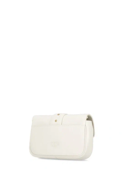 Shop Pinko Love One Simply Bag In White