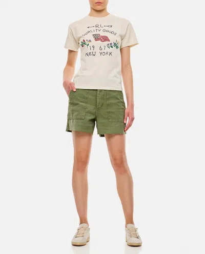 Shop Polo Ralph Lauren Ricky Shorts In Green