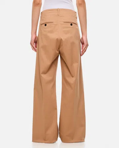 Shop Plan C Oversize Pants In Brown