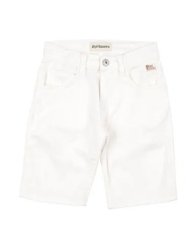 Shop Roy Rogers Roÿ Roger's Toddler Girl Shorts & Bermuda Shorts White Size 6 Cotton, Elastane