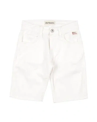Roy Rogers Roÿ Roger's Toddler Girl Shorts & Bermuda Shorts White Size 6 Cotton, Elastane In White