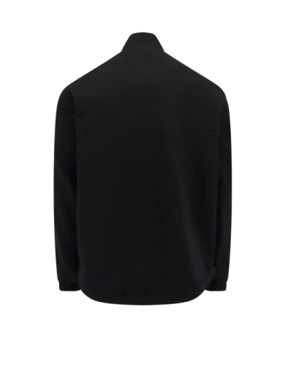 Shop Alexander Mcqueen Cotton And Nylon Jacket In Black