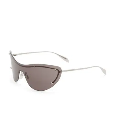 Shop Alexander Mcqueen Cat-eye Sunglasses In Grey