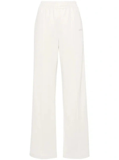 Shop Isabel Marant Beige Roldy Straight-leg Pants In White