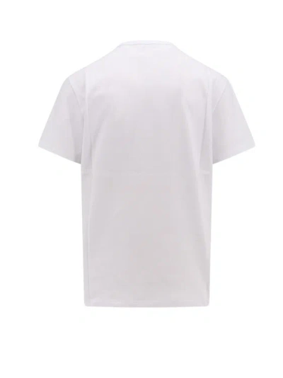 Shop Alexander Mcqueen Cotton T-shirt With Iconic Frontal Skull In White