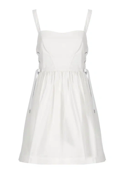 Shop Pinko Amazonia Dress In White